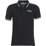 Polos Lonsdale noirs Taille S look streetwear pour homme 