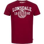 Lonsdale STAXIGOE T-Shirt, Sang-de-Boeuf/Blanc, 3XL Men's