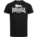 T-shirts Lonsdale noirs à logo en coton à manches courtes à manches courtes Taille 3 XL look fashion pour homme 