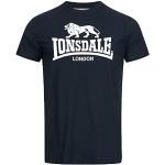 T-shirts Lonsdale bleu marine à logo en coton à manches courtes à manches courtes Taille M look fashion pour homme 