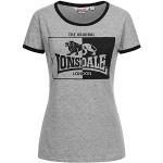 T-shirts Lonsdale gris en coton à manches courtes à manches courtes Taille XL look fashion pour femme 