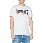 T-shirts à imprimés Lonsdale blancs lavable en machine Taille M pour homme 