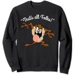 Looney Tunes Taz That's All Folks Sweatshirt