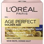 Crèmes de nuit L'Oreal Age Perfect d'origine française 50 ml pour le visage raffermissantes 