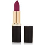 Rouges à lèvres L'Oreal Color Riche violets finis mate d'origine française pour les lèvres pour femme 
