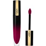 Encres à lèvres L'Oreal violets finis brillant longue tenue d'origine française pour les lèvres texture liquide pour femme en promo 