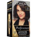 Colorations L'Oreal Préférence noires pour cheveux d'origine française 