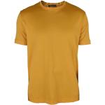 T-shirts col rond LORO PIANA jaune moutarde à manches courtes à col rond Taille XS classiques 