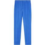 Pantalons en lin LORO PIANA bleus 