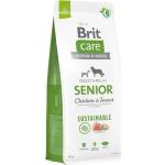 Lot Brit Care - Sustainable Senior poulet, insectes (2 x 12 kg)
