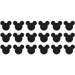 Autocollants noirs en vinyle Mickey Mouse Club Mickey Mouse 