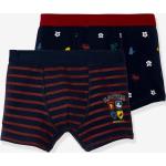 Boxers short bleus all Over en coton Harry Potter lot de 2 Taille 2 ans pour garçon de la boutique en ligne Vertbaudet.fr 