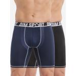 Boxers en microfibre Dim bleus en fil filet en lot de 2 Taille XL look sportif pour homme en promo 