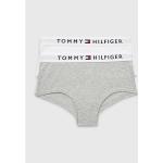 Culottes Tommy Hilfiger Original blanches à logo en coton éco-responsable lot de 2 Taille 2 ans pour fille de la boutique en ligne Tommy.com 