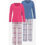 Lot de 2 pyjamas à carreaux - Arizona - bleu à carreaux, mûre à carreaux