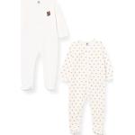 Pyjamas en velours Petit Bateau marron en velours à motif bateaux lot de 2 Taille 2 ans look fashion pour bébé de la boutique en ligne Amazon.fr 