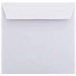Lot de 25 enveloppes blanches 18 x 18 cm 180 x 180 mm Fermeture : enveloppes avec bande adhésive Grammage : 120 g/m²