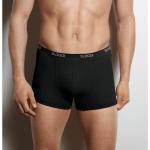 Boxers Sloggi noirs à logo en coton éco-responsable en lot de 3 pour homme 