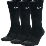 Chaussettes Nike noires en lot de 3 Pointure 46 pour femme en promo 