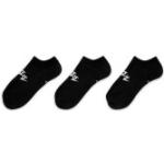 Chaussettes Nike Sportswear noires en lot de 3 Pointure 38 look sportif pour femme en promo 