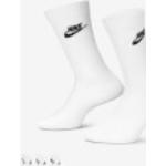 Chaussettes Nike Sportswear blanches en lot de 3 Pointure 46 look sportif pour femme en promo 