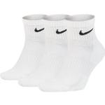 Chaussettes Nike blanches en lot de 3 Pointure 46 pour femme en promo 