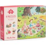 Puzzles Moulin Roty 12 pièces 