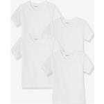 T-shirts Vertbaudet blancs en coton éco-responsable lot de 4 Taille 4 ans pour garçon de la boutique en ligne Vertbaudet.fr 