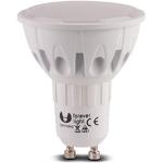 Lot de 6 spots LED GU10 3 W Blanc chaud Remplace les ampoules à incandescence 20 W Classe énergétique A+