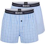 Pyjamas de créateur HUGO BOSS BOSS bleues claires à rayures en coton Taille M look sportif pour homme 