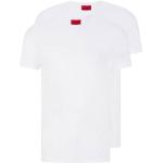 T-shirts col V de créateur HUGO BOSS HUGO blancs imprimé africain en coton à motif Afrique à col en V Taille L pour homme 