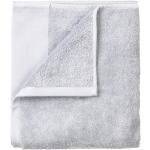 Serviettes de bain Blomus gris clair en lot de 4 30x30 