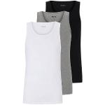 T-shirts basiques de créateur HUGO BOSS BOSS gris foncé en coton Taille S pour homme 
