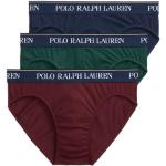 Slips en coton de créateur Ralph Lauren Polo Ralph Lauren bleus Taille M pour homme en promo 