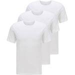 T-shirts col rond de créateur HUGO BOSS BOSS blancs à manches courtes à col rond pour homme 