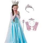 Déguisements blancs à fleurs de princesses La Reine des Neiges Elsa Taille 3 ans look fashion pour fille de la boutique en ligne Rakuten.com 