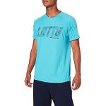 T-shirts Lotto Devin bleus en jersey à manches courtes à manches courtes Taille XXL look fashion pour homme 