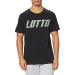 T-shirts à imprimés Lotto noirs en jersey Taille XL look fashion pour homme 