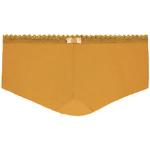 Shorties en dentelle Lou Oxygène jaunes en coton Taille S pour femme en promo 