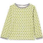 Chemises loud + proud vert sapin en coton à motif baleines enfant bio look fashion 