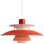 Lampes design Louis Poulsen rouges 