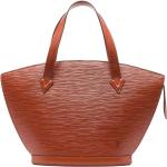 Cabas en cuir de créateur Louis Vuitton Cabas marron seconde main pour femme 