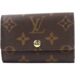 Porte-clés de créateur Louis Vuitton marron seconde main look vintage 