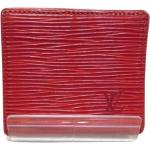 Sacs de créateur Louis Vuitton rouges en cuir en cuir seconde main look vintage pour femme 