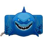 Loungefly Portefeuille cosplay Finding Nemo Bruce Shark, bleu, Portefeuille zipp