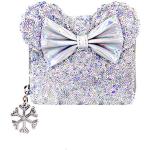 Portefeuilles Loungefly effet holographique en cuir Mickey Mouse Club Minnie Mouse look fashion 