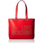 Sacs à main de créateur Moschino Love Moschino rouges look fashion pour femme 