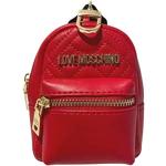 Sacs à main de créateur Moschino Love Moschino rouges en cuir en cuir look fashion pour femme 