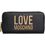 Portefeuilles  de créateur Moschino Love Moschino noirs look fashion pour femme 
