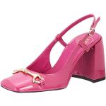 Chaussures casual de créateur Moschino Love Moschino rose fushia Pointure 38 look casual pour femme 